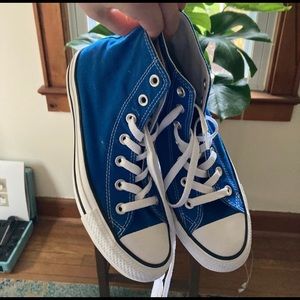 Blue Converse